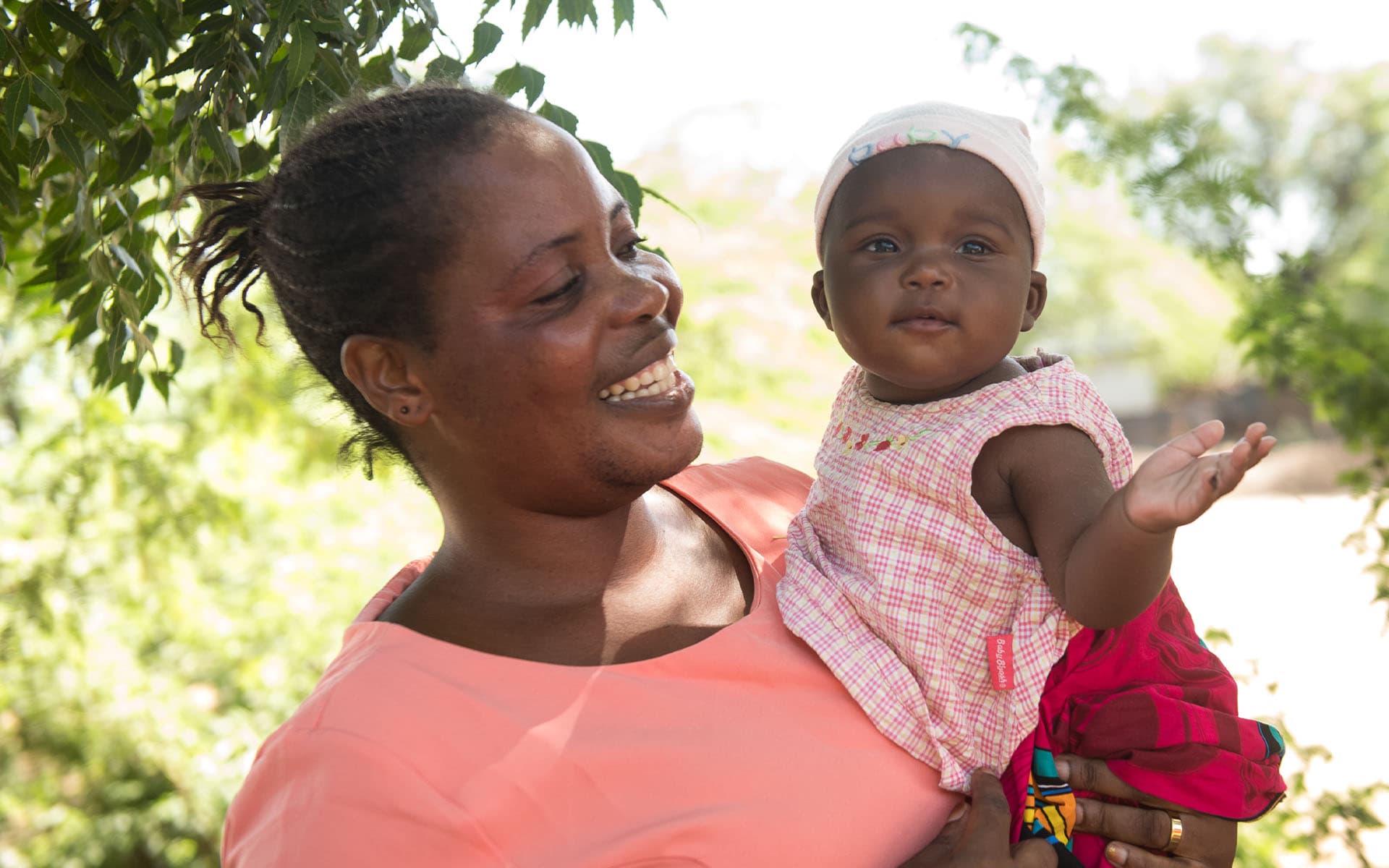 CH1683616 Elube, 4 Months, With Mother Gertrude, Mobile Health Clinic, Malawi