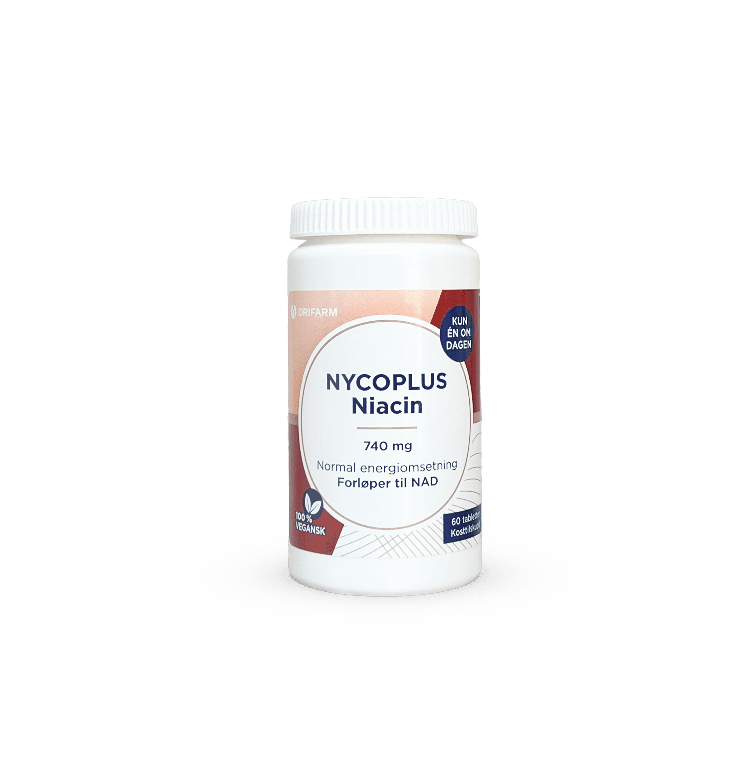 Nycoplus Niacin 740Mg Utenbakgrunn
