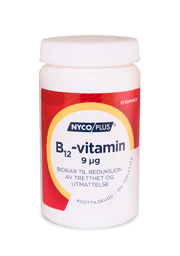 Boks med NYCOPLUS B12-vitamin