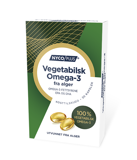 Eske med NYCOPLUS Vegetabilsk Omega-3