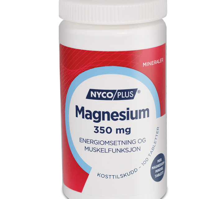Boks med NYCOPLUS Magnesium