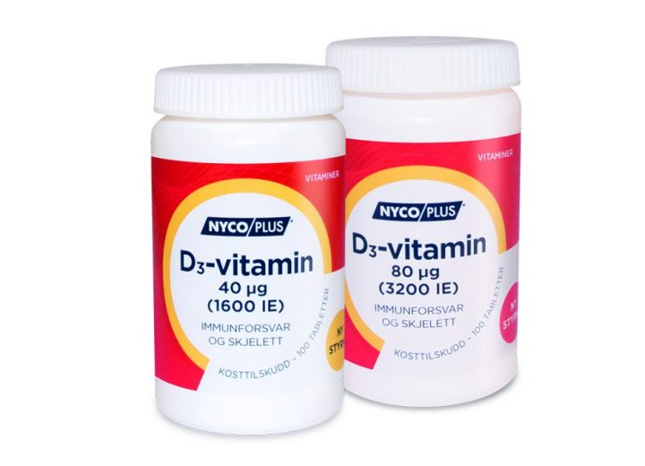 D-vitamin - anbefaling og sikkerhet